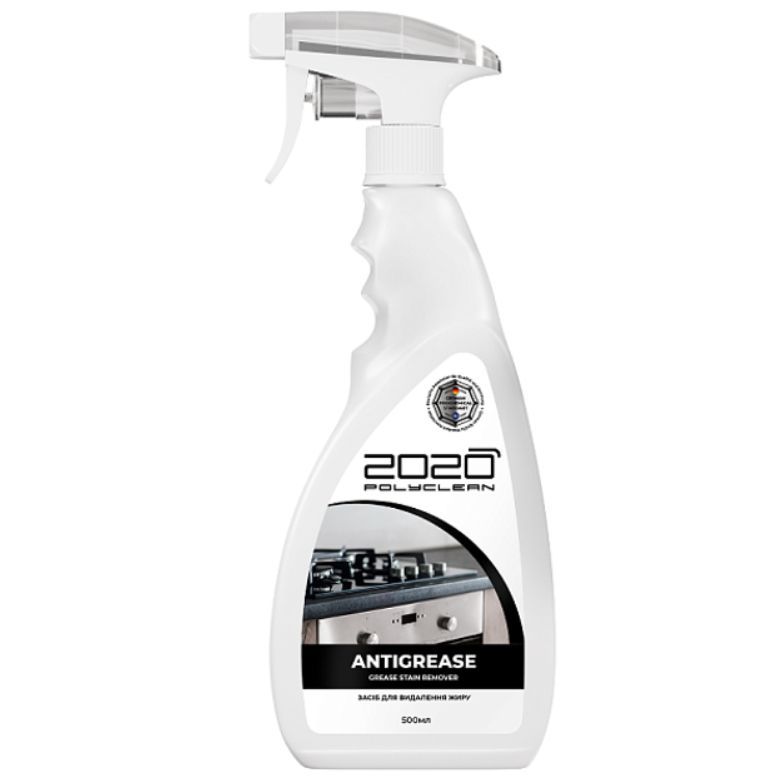 Уцінка.  Засіб для видалення жиру "ANTIGREASE" (500 мл) 2020 Polyclean  - Проступив наліт хімія  фото 1