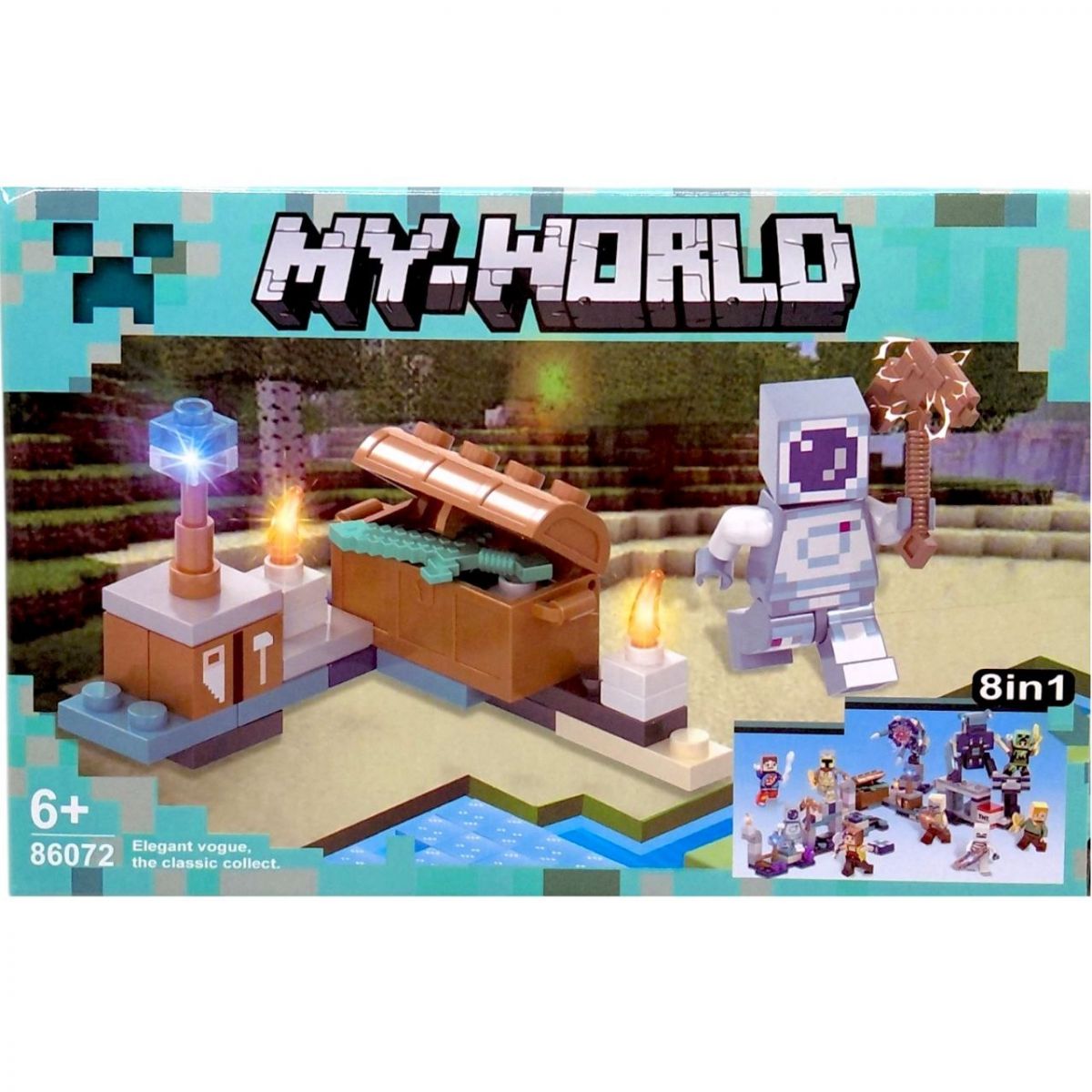 Конструктор Майнкрафт MIC My-World вид 3: купити | Bibikalka 1