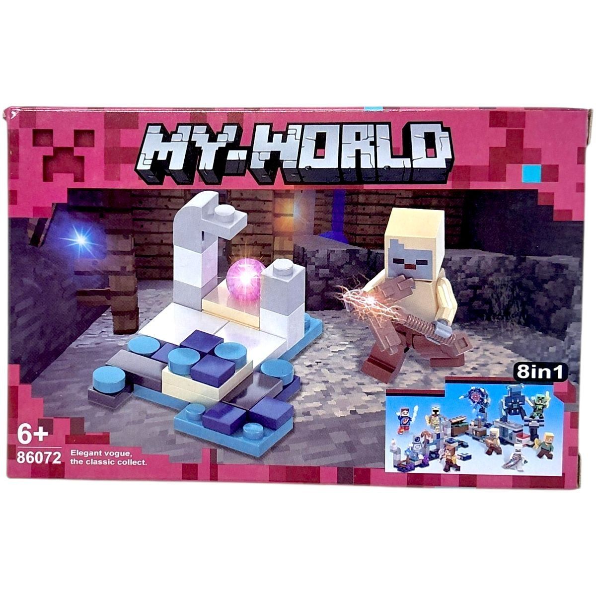 Конструктор Майнкрафт MIC My-World вид 4: купити | Bibikalka 1