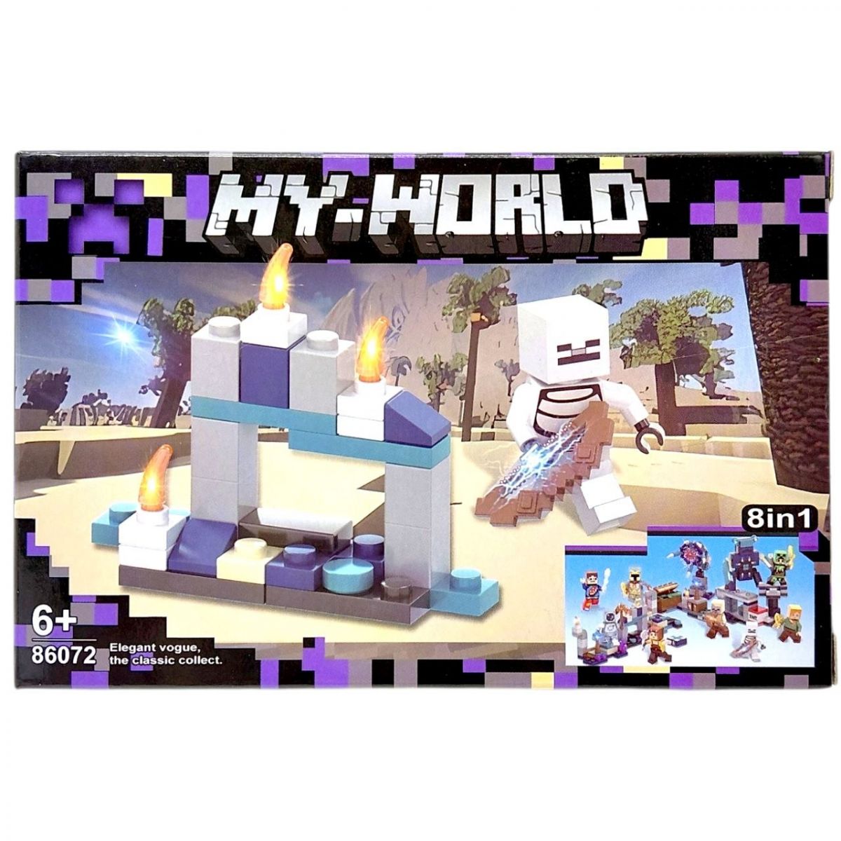 Конструктор Майнкрафт MIC My-World вид 5: купити | Bibikalka 1
