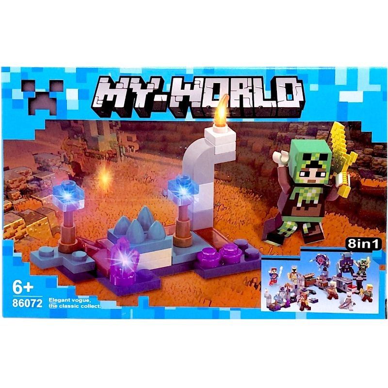 Конструктор Майнкрафт MY-WORLD (вид 6) – купити 1
