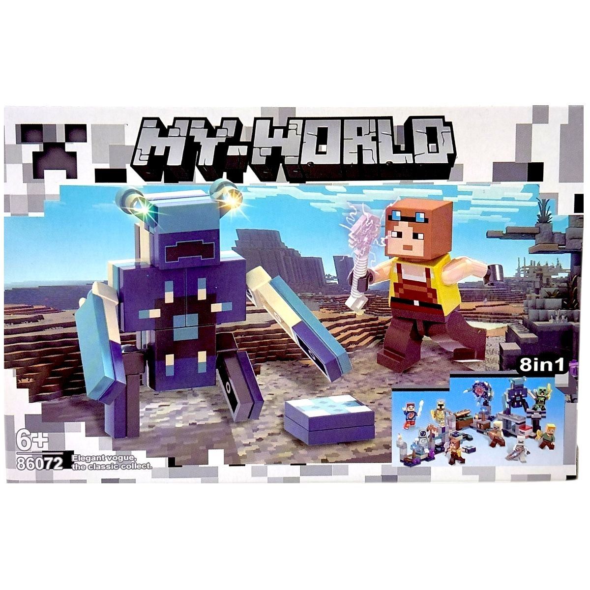 Конструктор Майнкрафт MY-WORLD (вид 7) – купити 1