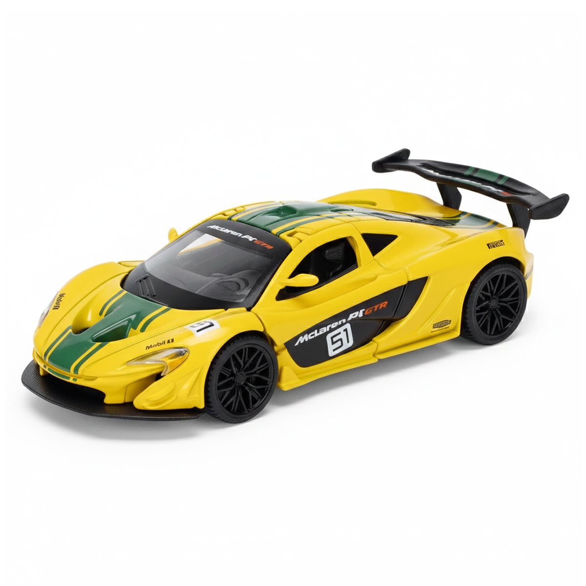 Автомодель - McLaren P1 (жовтий, 1:24)  фото 1