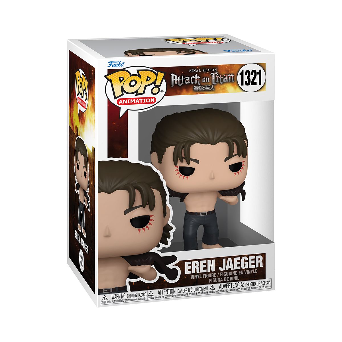 Игровая фигурка Funko POP! - Эрен Йегер  фото 1
