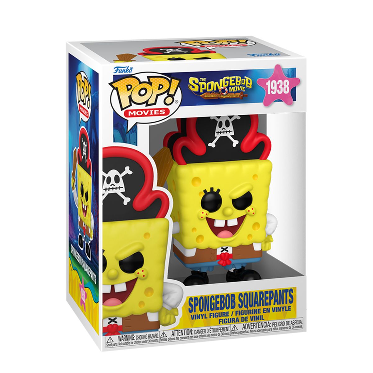 Игровая фигурка Funko POP! серии Губка Боб - Пират Губка Боб  фото 1