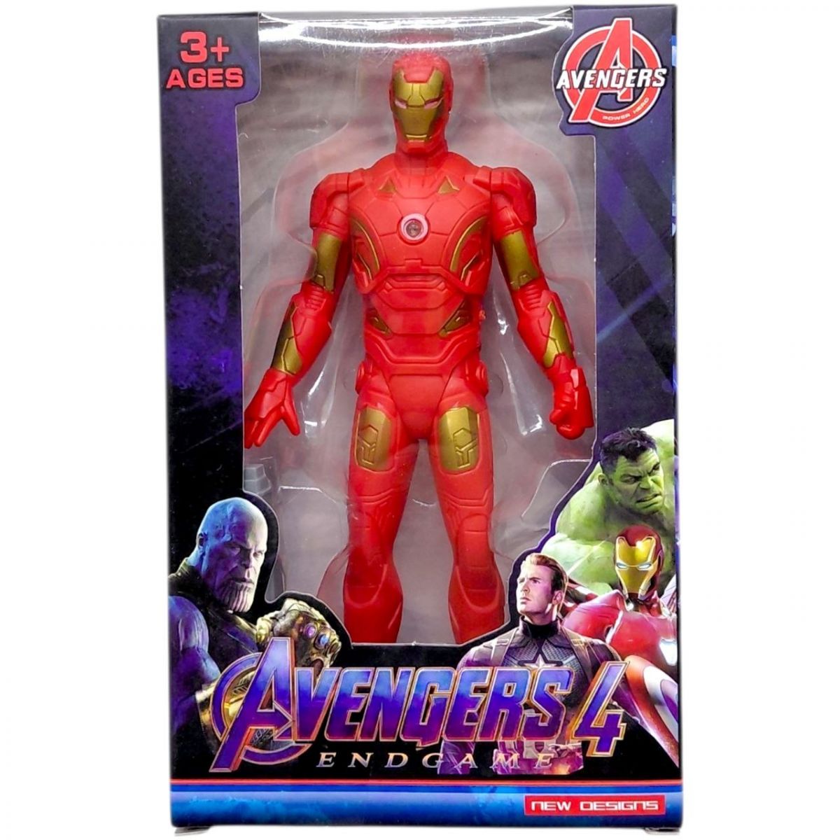 Герой "Марвел / MARVEL", высота 14,5 см, подвижные части тела, шарнирные суставы (ЖЕЛЕЗНЫЙ ЧЕЛОВЕК)  фото 1