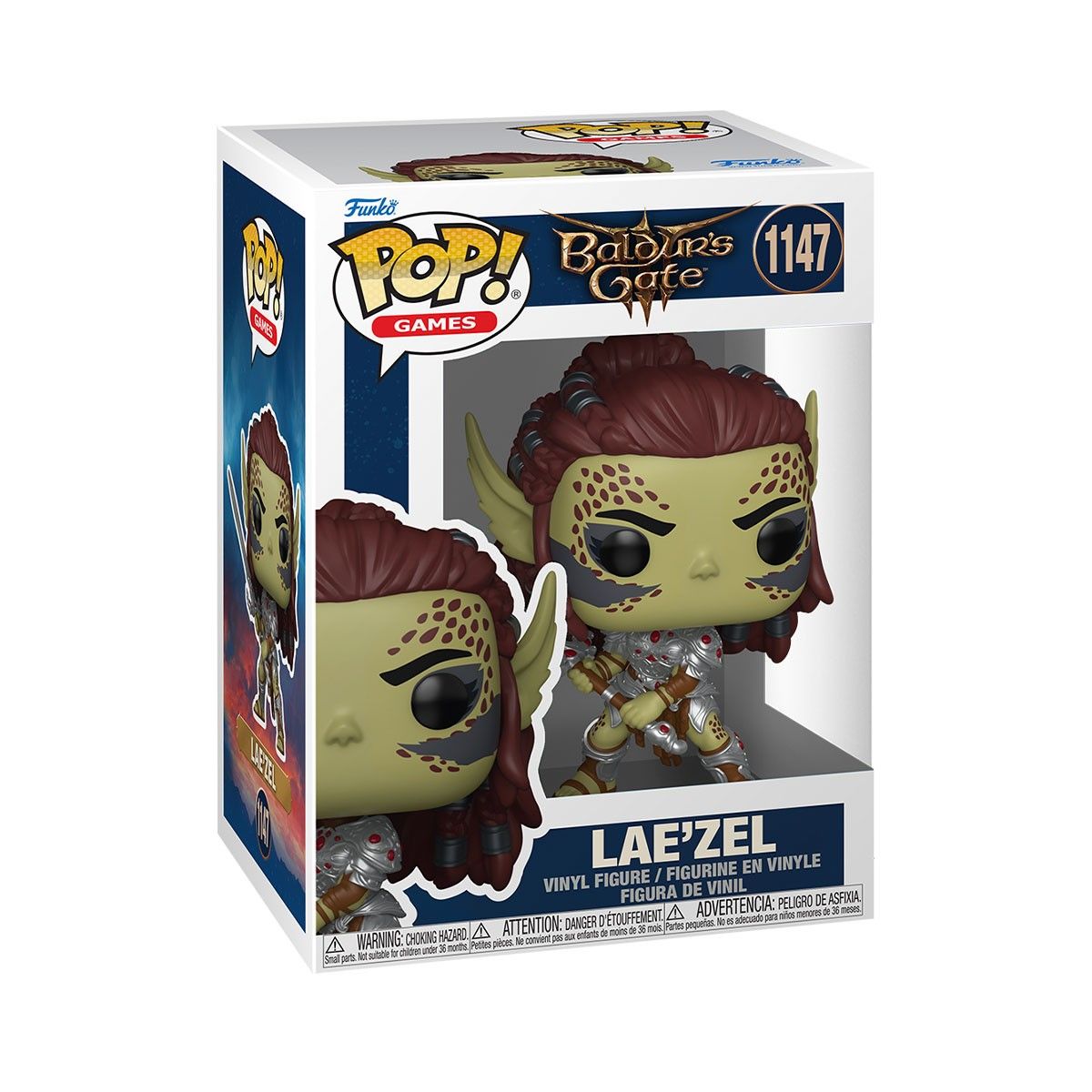 Игровая фигурка Funko POP! серии Врата Балдура - Лаэзель с мечом  фото 1