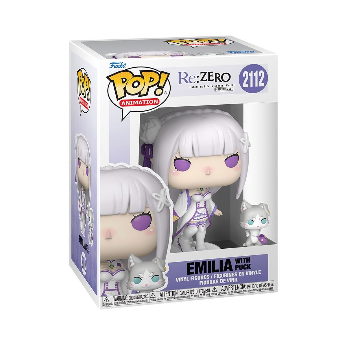 Набор игровых фигурок Funko POP! серии Re:ZERO - Эмилия с Паком  фото 1