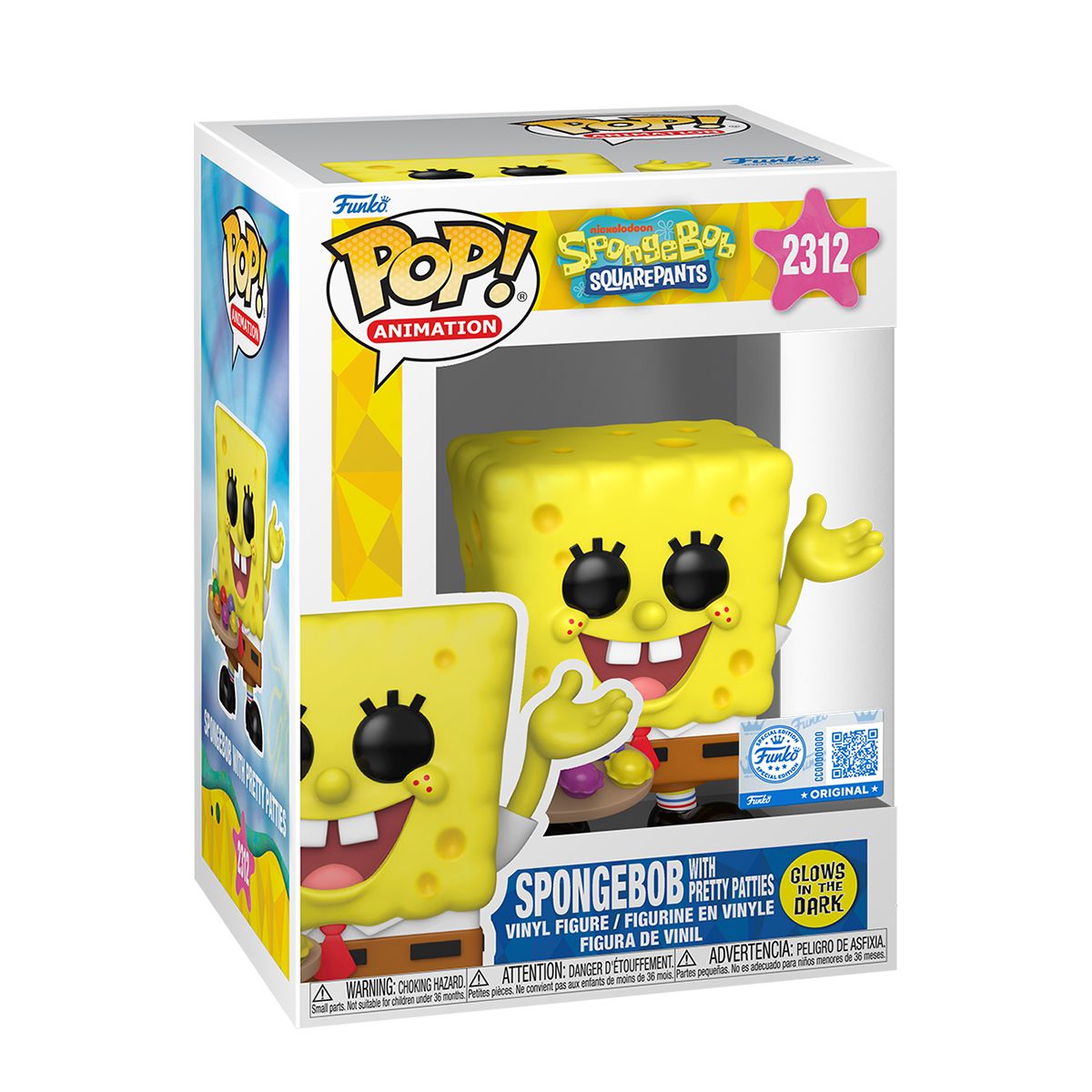 Игровая фигурка Funko POP! - Губка Боб с крабсбургерами (GW)  фото 1