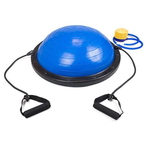 Балансировочная платформа EasyFit BOSU 60 см Синий  фото 1