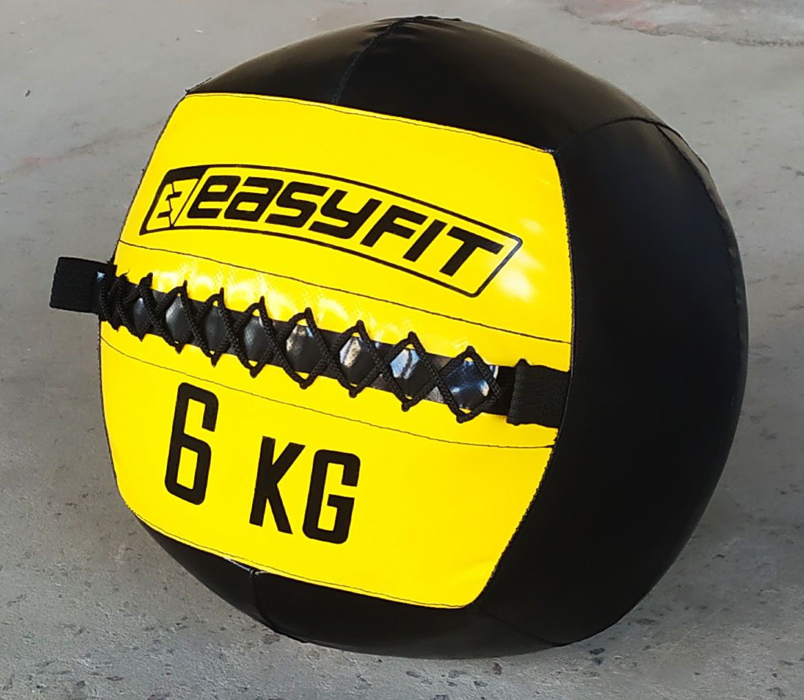 Медицинский мяч EasyFit Wall Ball (медбол, волболл) 6 кг  фото 1
