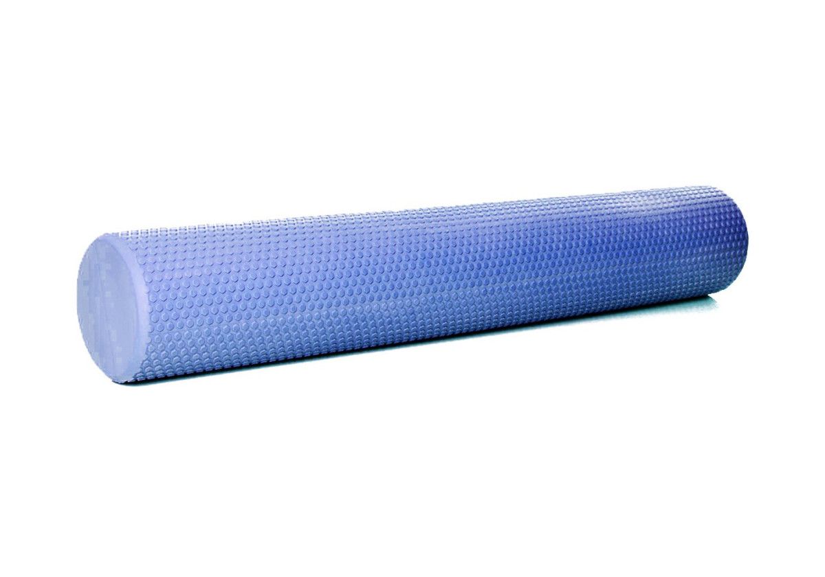 Масажний ролик EasyFit Foam Roller 90 см Синій  фото 1