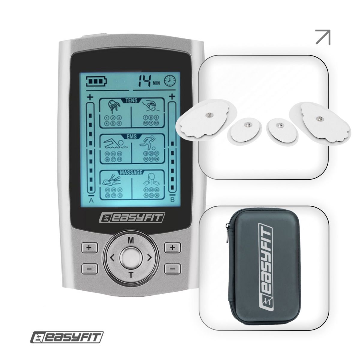 Миостимулятор EasyFit MyoTone импульсный массажер для мышц  фото 1