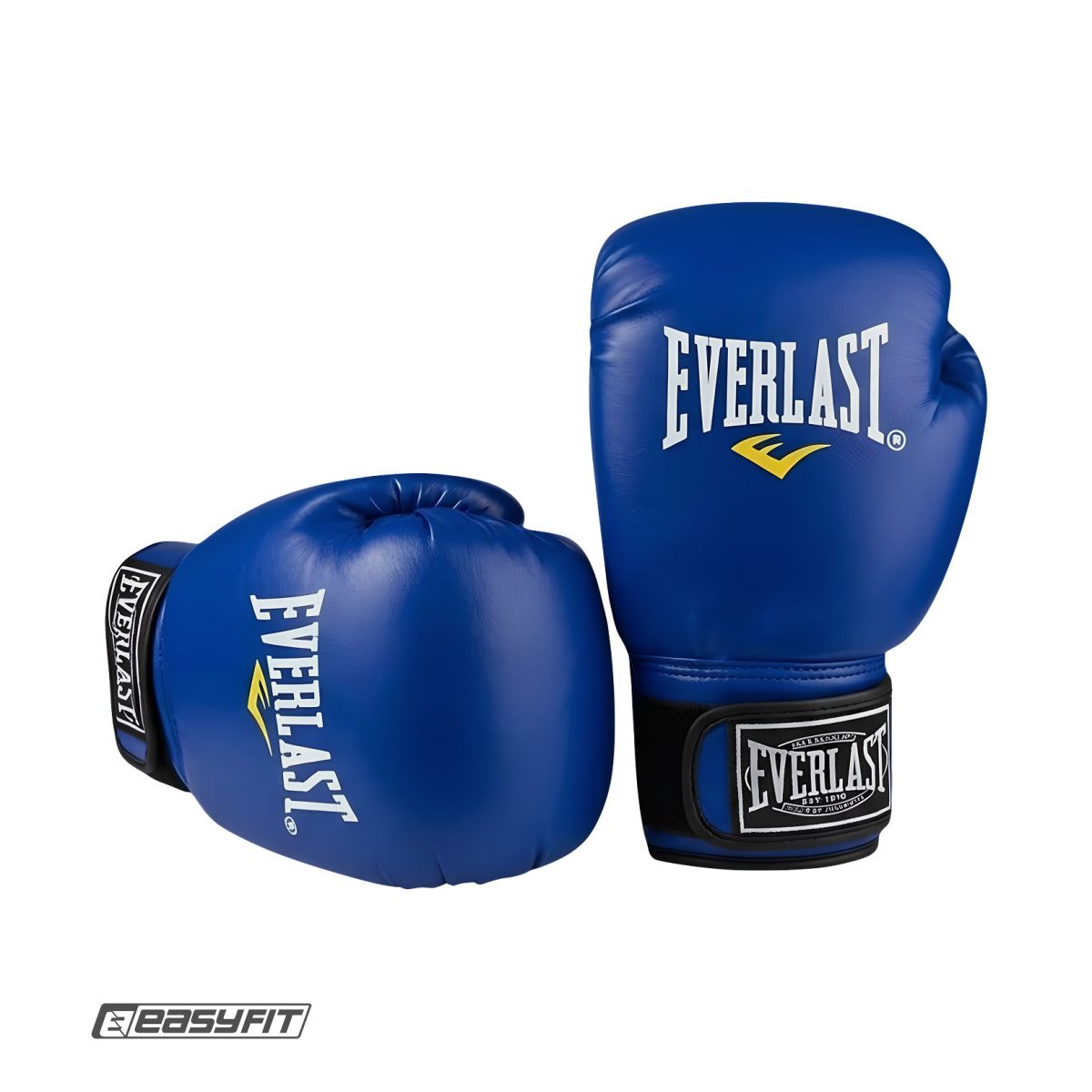 Боксерские перчатки Everlast 6 унций (6 oz) синие  фото 1