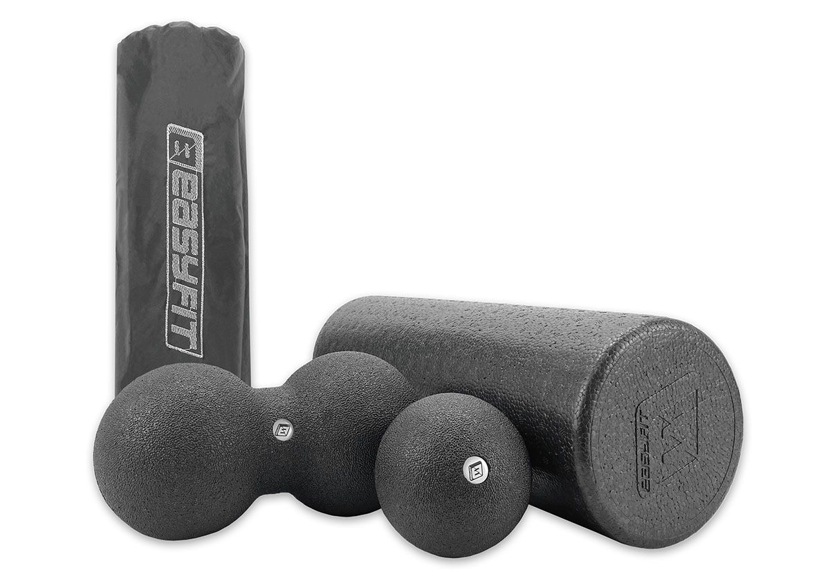 Набір для масажу EasyFit MioSet-XL (2 м'ячика+ролик)  фото 1