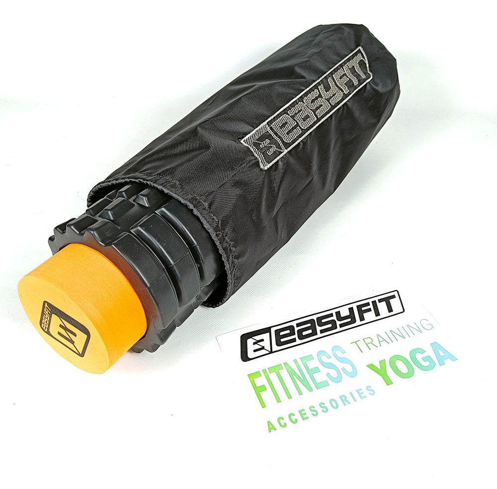 Массажный ролик EasyFit PRO Active 33 см двойной  фото 1