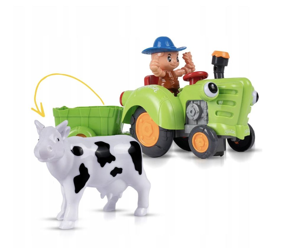 Трактор Swing The Tractor, ЗЕЛЕНЫЙ  фото 1