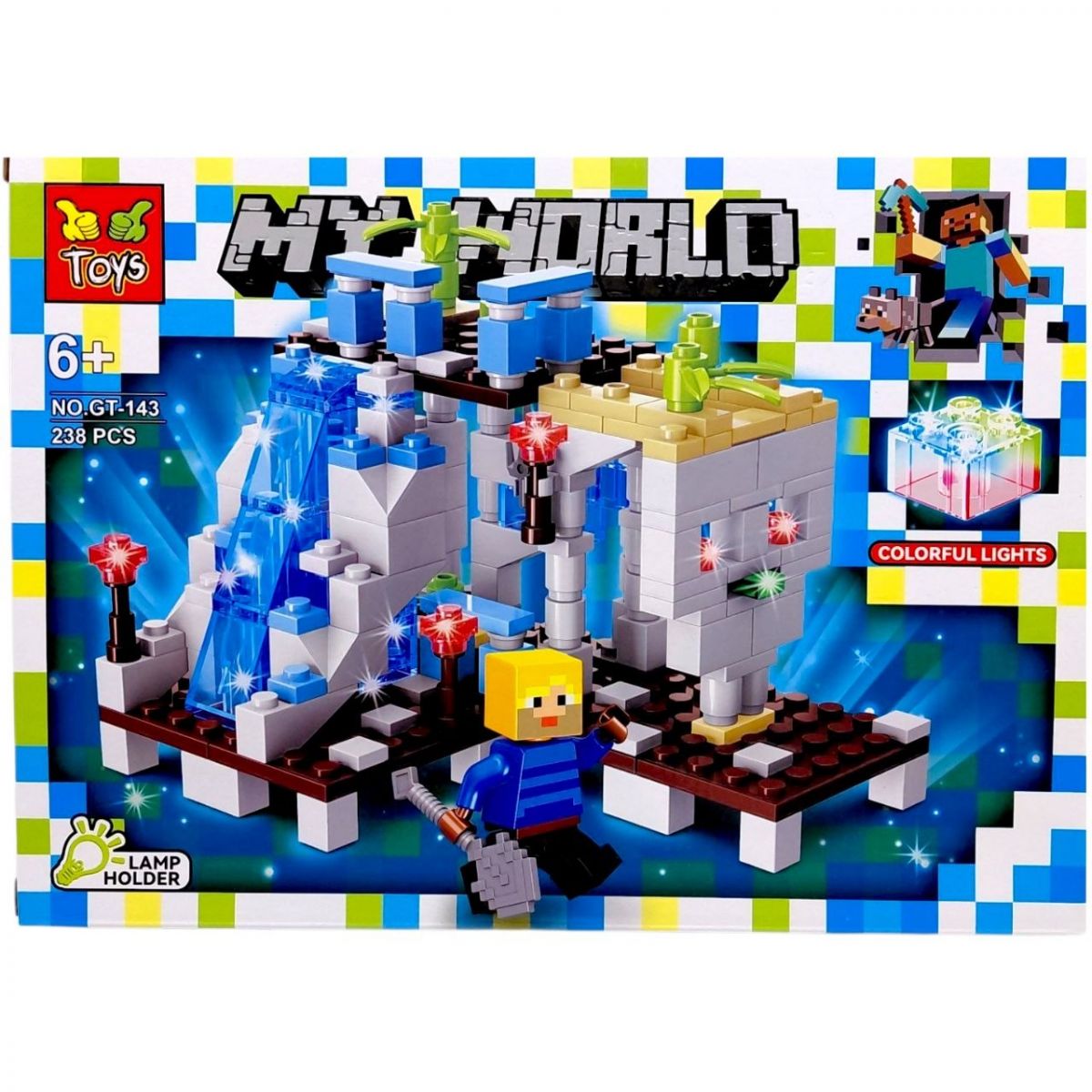 Конструктор в стилі "MINECRAFT" (ВИД 2)  фото 1