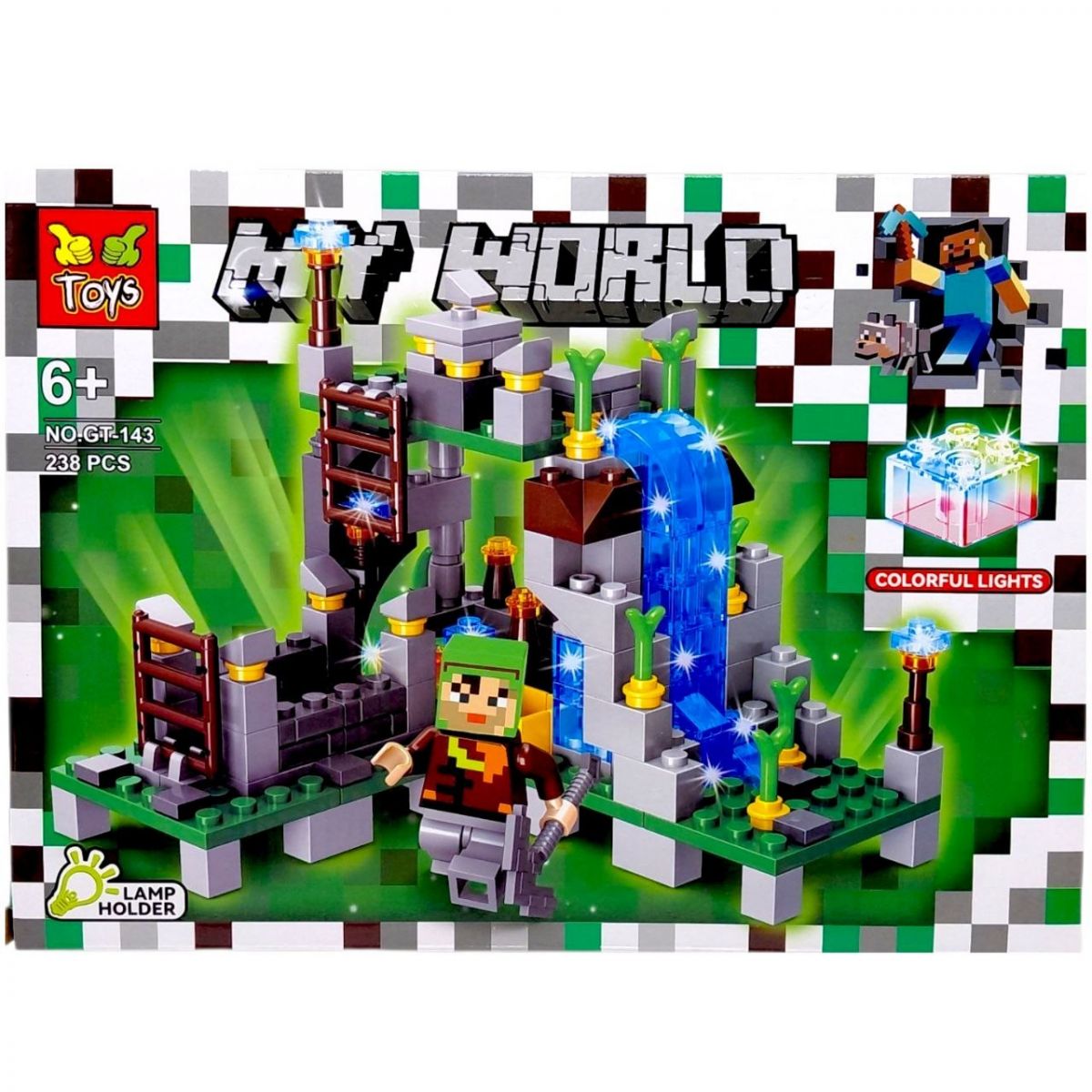 Конструктор в стилі "MINECRAFT" (ВИД 3)  фото 1