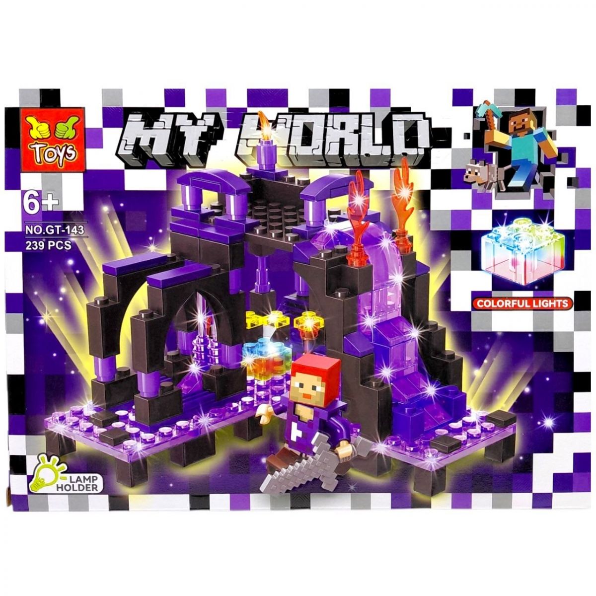 Конструктор в стилі "MINECRAFT" (ВИД 4)  фото 1