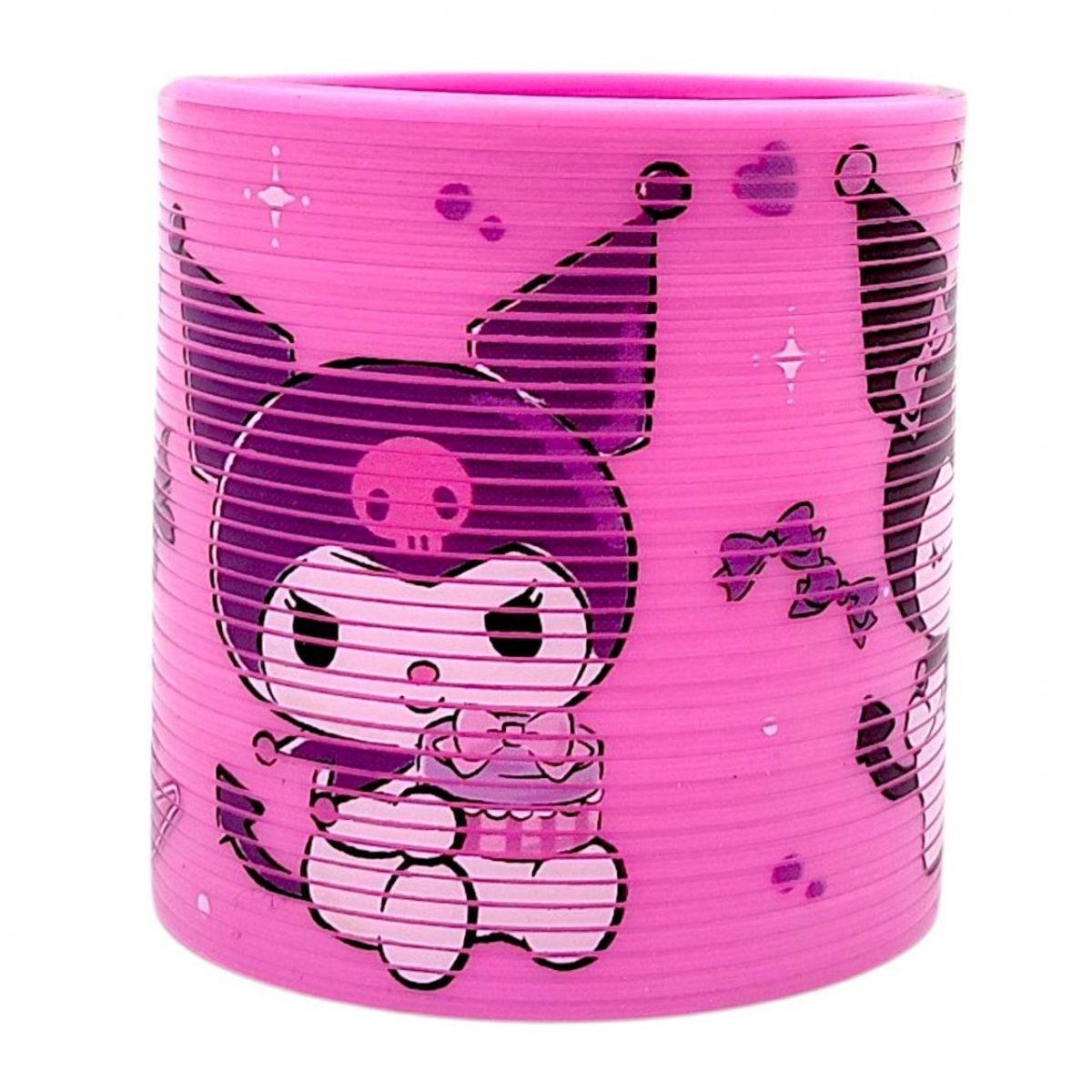 Игрушка радуга пружинка "Kuromi" 5. 5 см (Сиреневый)  фото 1