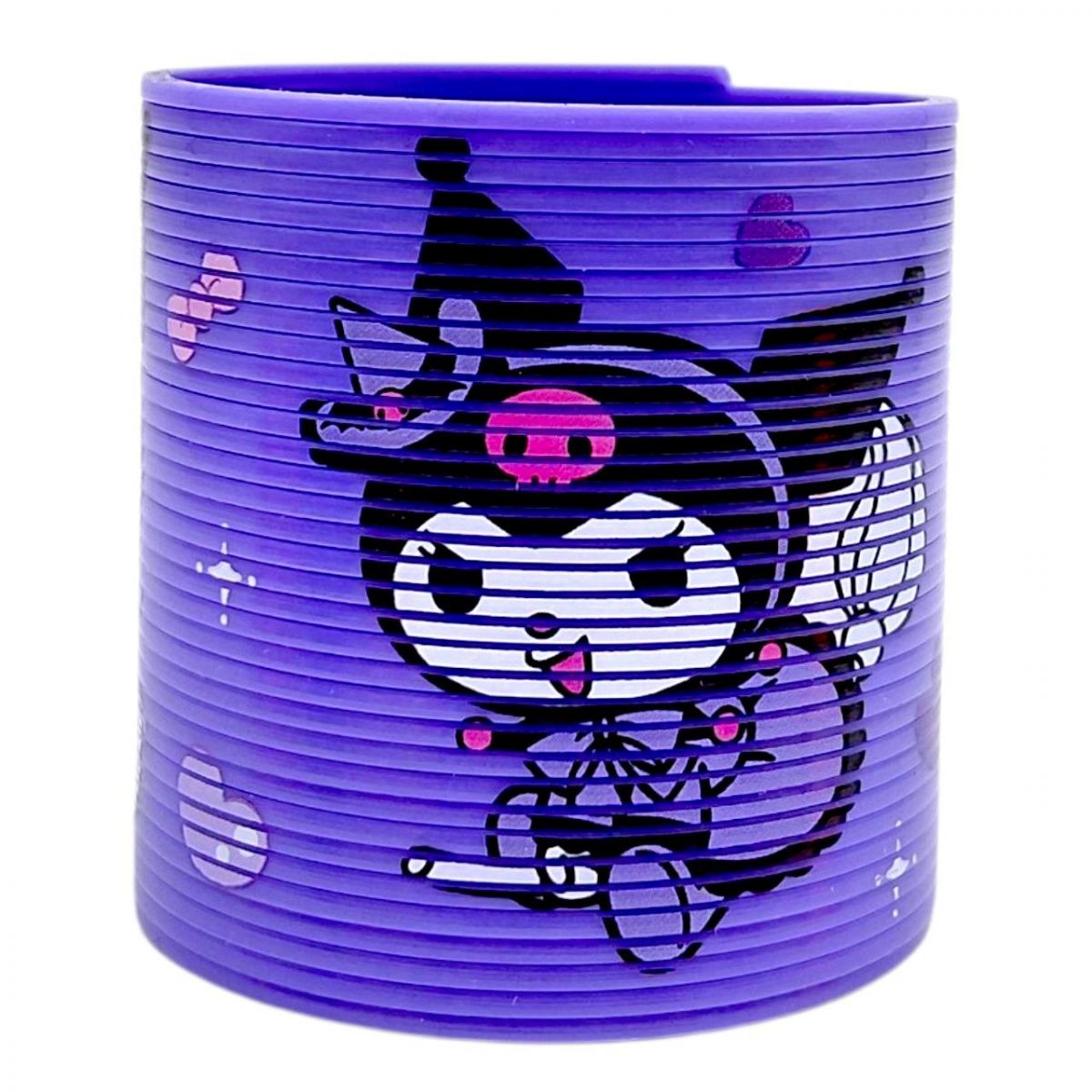 Игрушка радуга пружинка "Kuromi" 5. 5 см (Сиреневый)  фото 1
