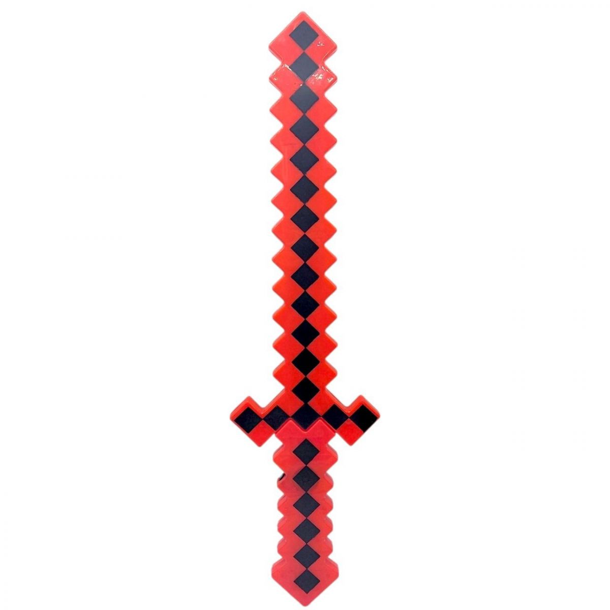 Светящийся алмазный меч "MINECRAFT" музыкальный (Красный)  фото 1