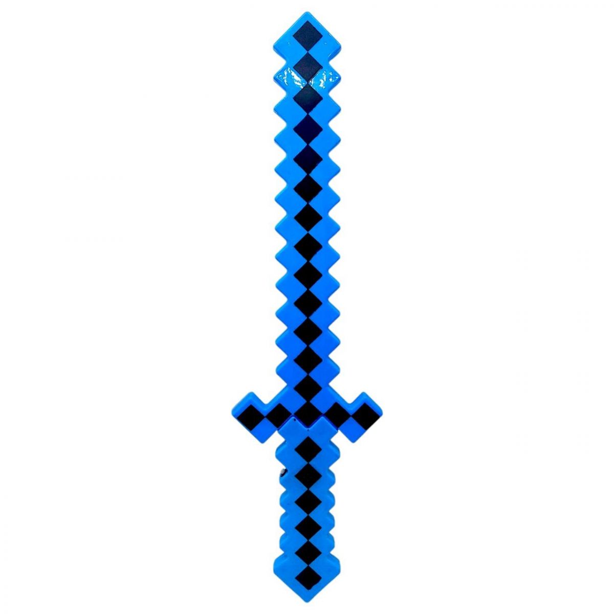 Светящийся алмазный меч "MINECRAFT" музыкальный (ГОЛУБОЙ)  фото 1