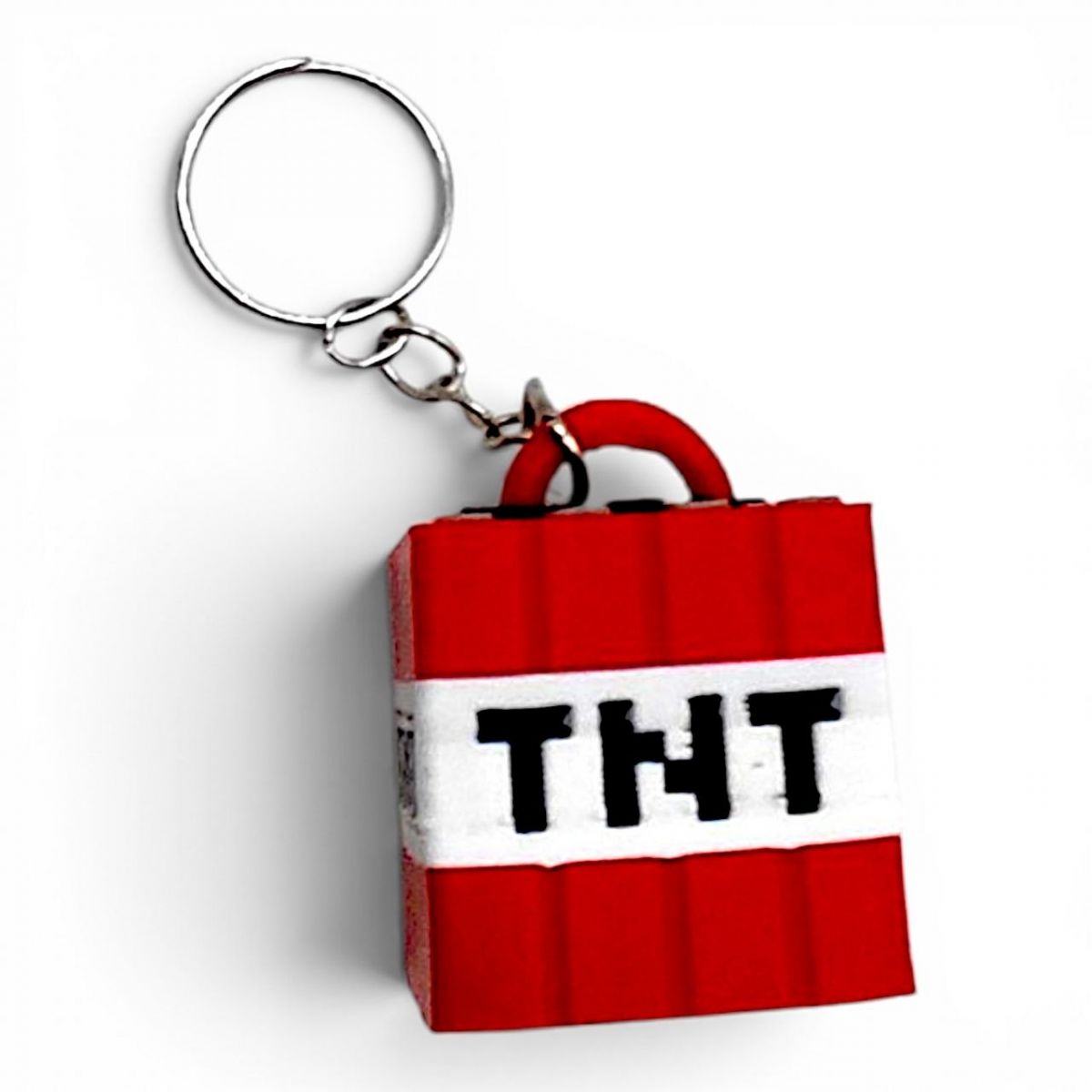 Брелоки Minecraft (Майнкрафт) TNT / Динамит Keychain, 3D друк  фото 1