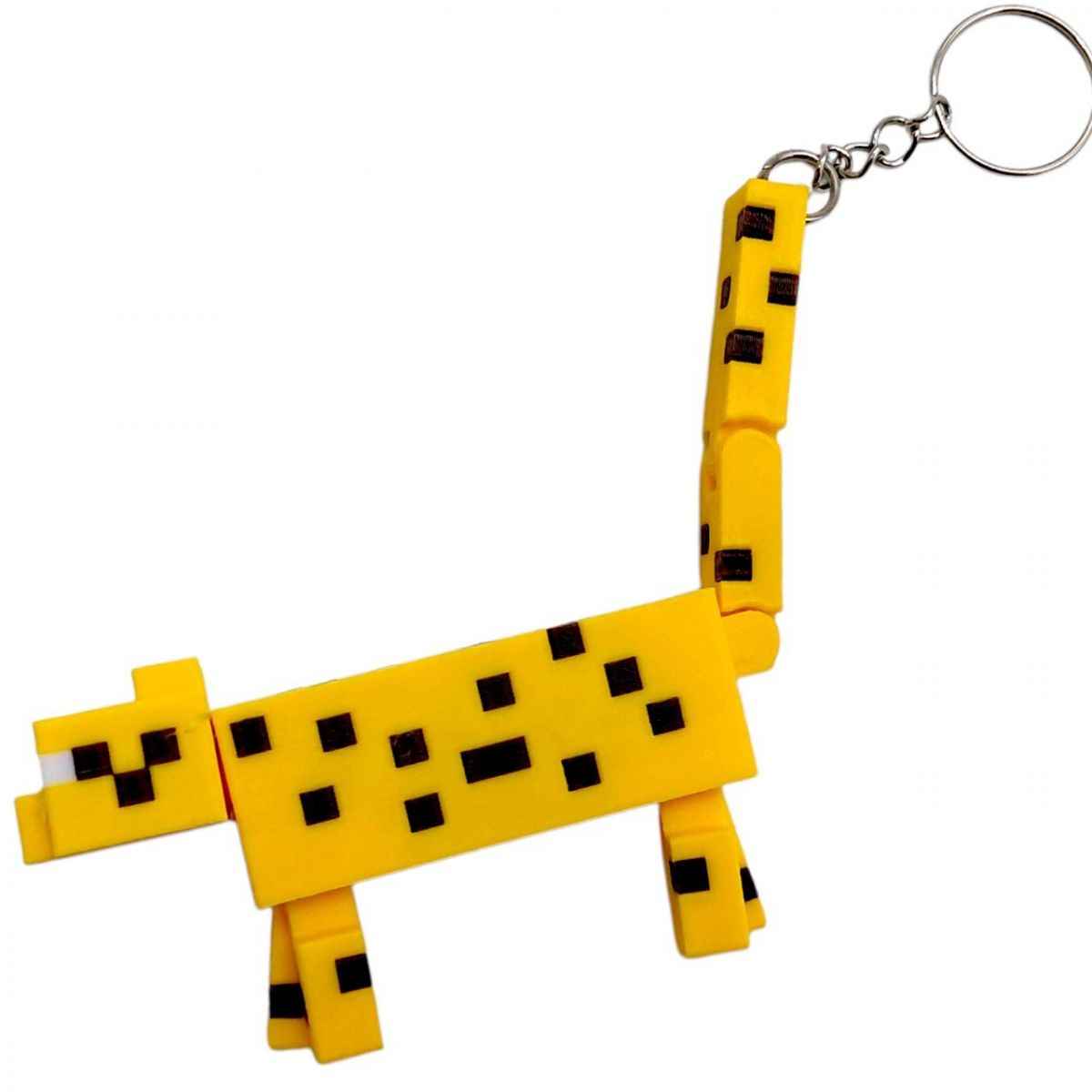 3D Брелоки MINECRAFT / МАЙНКРАФТ OCELOT / ОЦЕЛОТ KEYCHAINN, 3D друк  фото 1