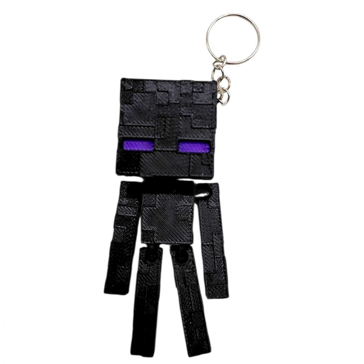3D Брелоки MINECRAFT / МАЙНКРАФТ CHUBBY ENDERMAN / ЕНДЕРМЕН ГОЛОВАСТИК KEYCHAIN, 3D друк  фото 1