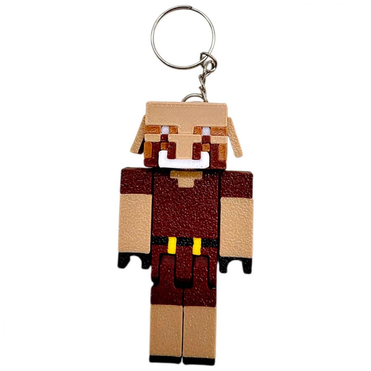 3D Брелоки MINECRAFT / МАЙНКРАФТ PIGLIN / ПІГЛІН KEYCHAIN, 3D друк  фото 1
