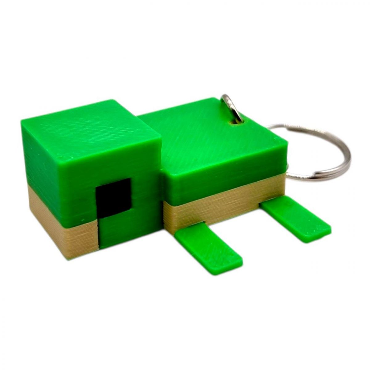 3D Брелоки MINECRAFT / МАЙНКРАФТ TURTLE / ЧЕРЕПАШКА KEYCHAIN, 3D друк  фото 1