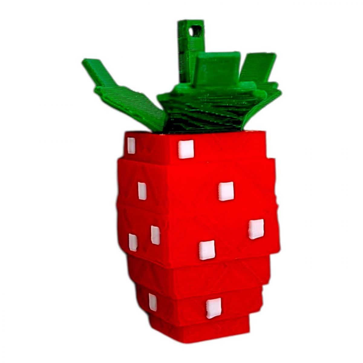 3D Брелоки ROBLOX ELDER STRAWBERRY / СТАРА ПОЛУНИЦЯ GAG KEYCHAIN, 3D друк  фото 1