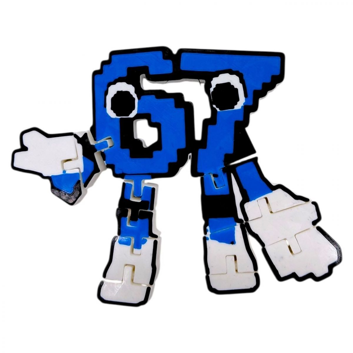 Антистрес ROBLOX 67 / 67 BRAINROT SIX-SEVEN KEYCHAIN, 3D друк  фото 1