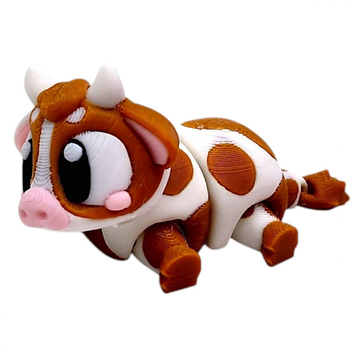 3D Брелоки "CUTE COW / Мила КОРІВКА", Keychain, 3D друк  фото 1
