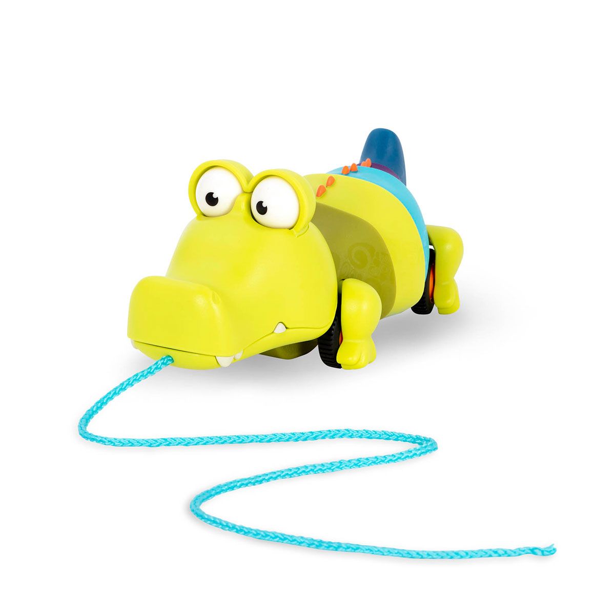 Игрушка-Каталка На Веревочке - Крокодил Клац-Клаус  фото 1