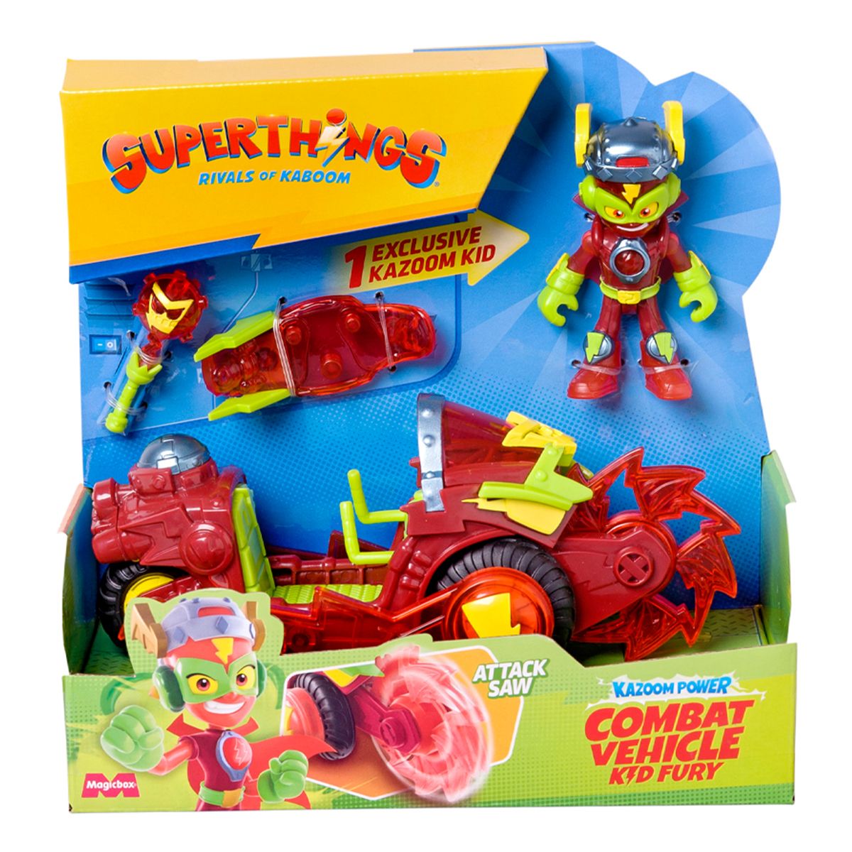 Игровой набор SuperThings серии Combat Vehicles - Кид Фьюри  фото 1