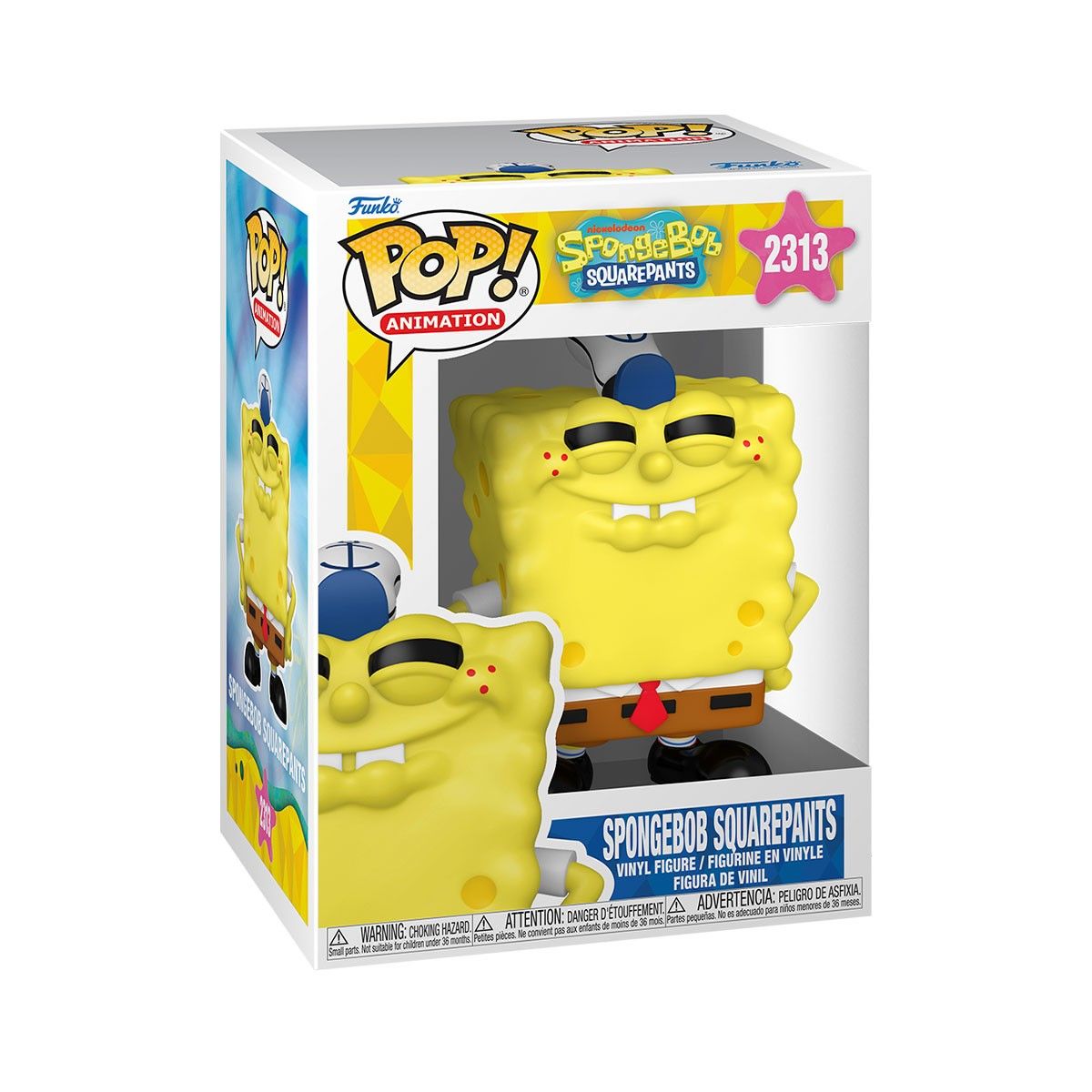 Ігрова фігурка Funko POP! серії Губка Боб Квадратні Штани - Губка Боб (посміхається)  фото 1