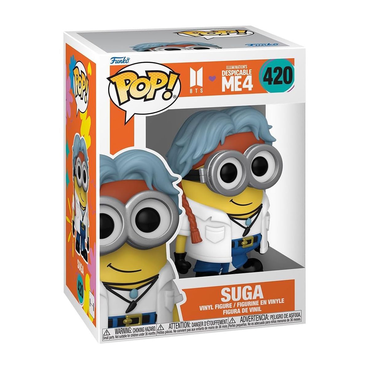 Ігрова фігурка Funko POP! cерії Minions x BTS - Шуга  фото 1