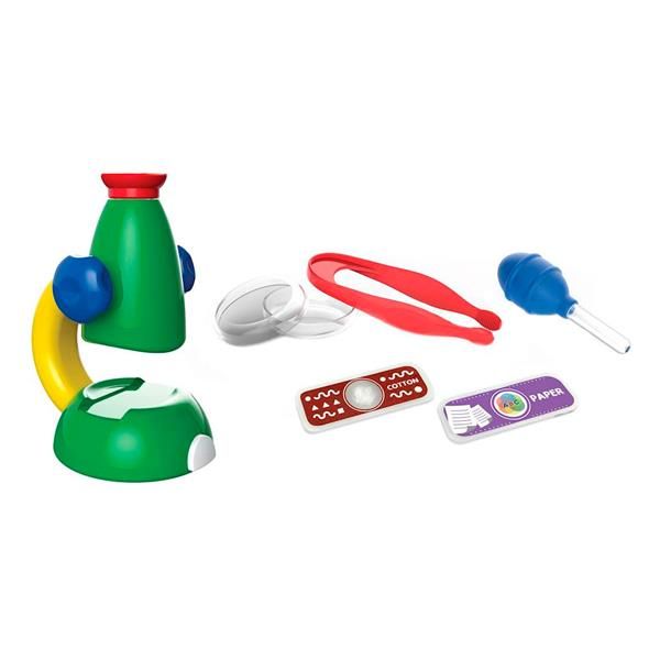 Набор для исследований Edu-Toys Мой первый микроскоп с увеличением в 30 раз  фото 1