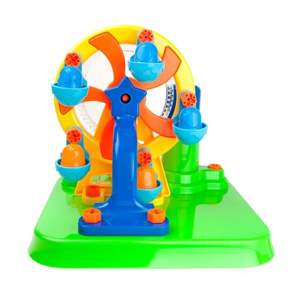 Набор для сборки Edu-Toys Колесо обозрения с инструментами 46 деталей  фото 1