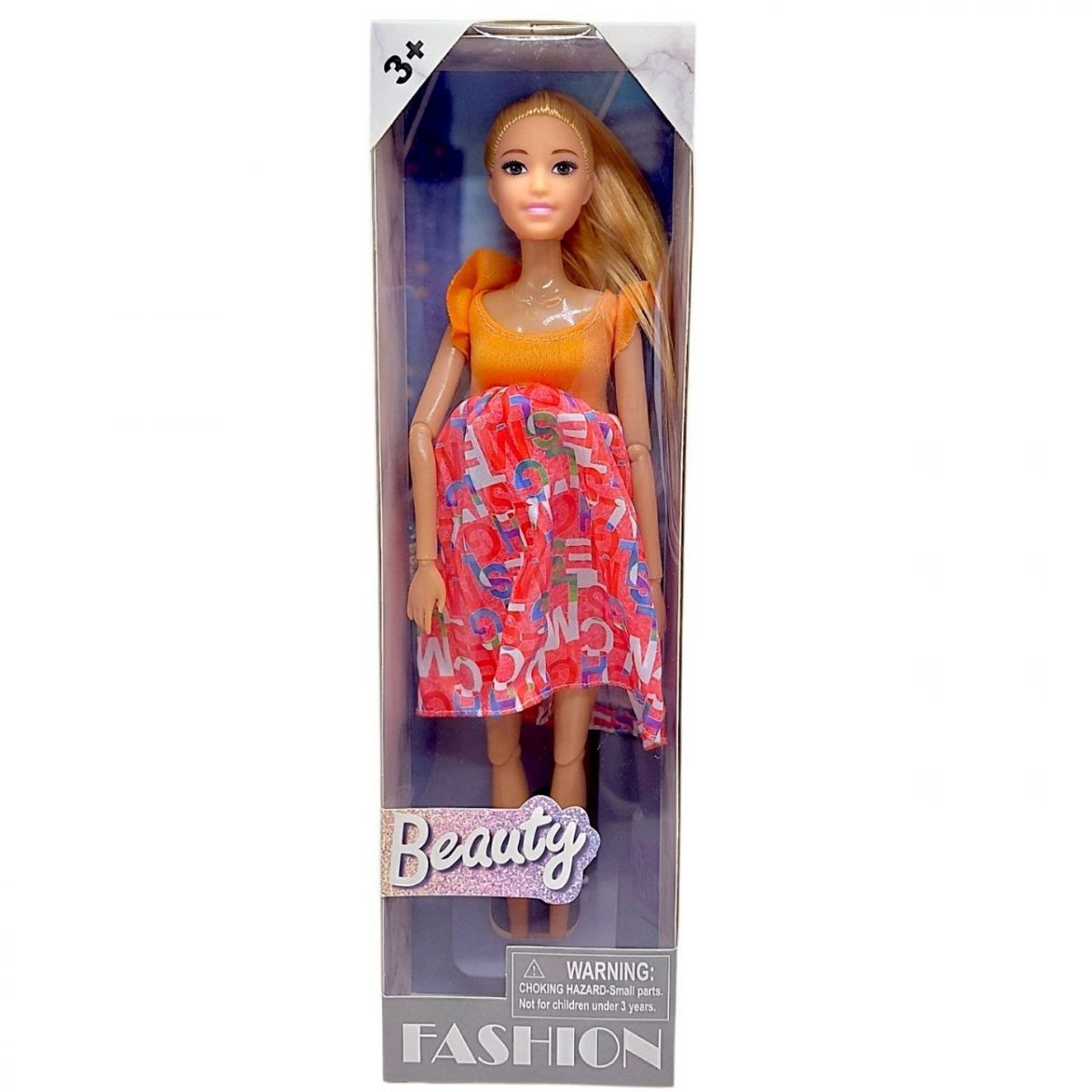 Кукла беременная "Fashion: Beauty" 29 см (Оранжевый)  фото 1