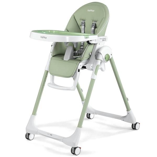 Стульчик для кормления Peg-Perego Prima Pappa Follow Me (мятно-зеленый)  фото 1