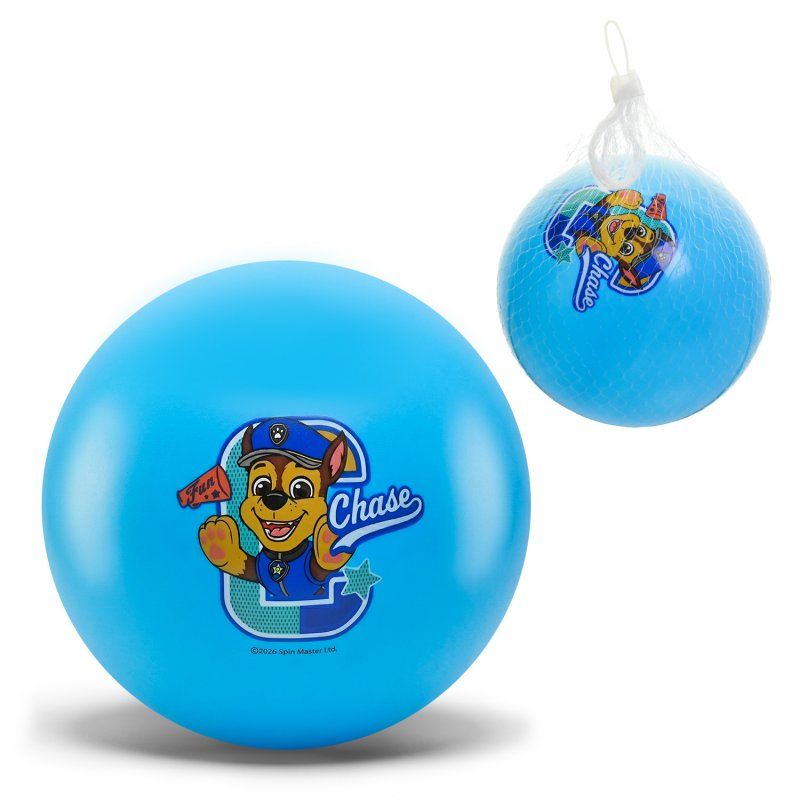 Мʼяч гумовий, 15 см, Paw Patrol / Щенячий патруль, 50 гр (синій)  фото 1
