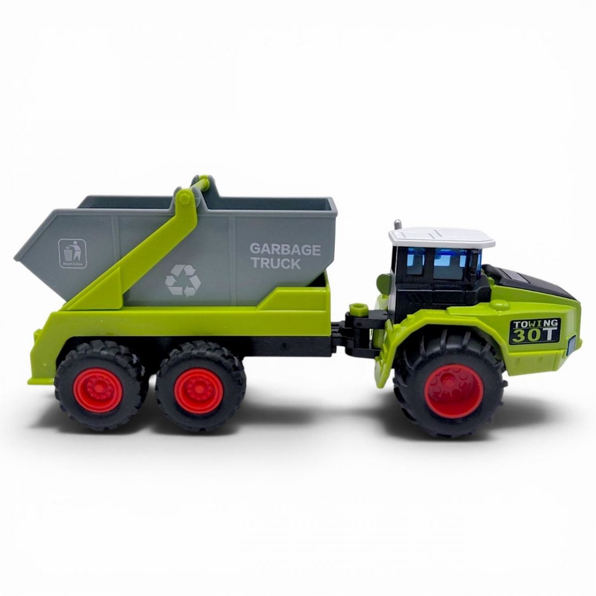 Трактор металлический инерционный YG Toys (Серый)  фото 1