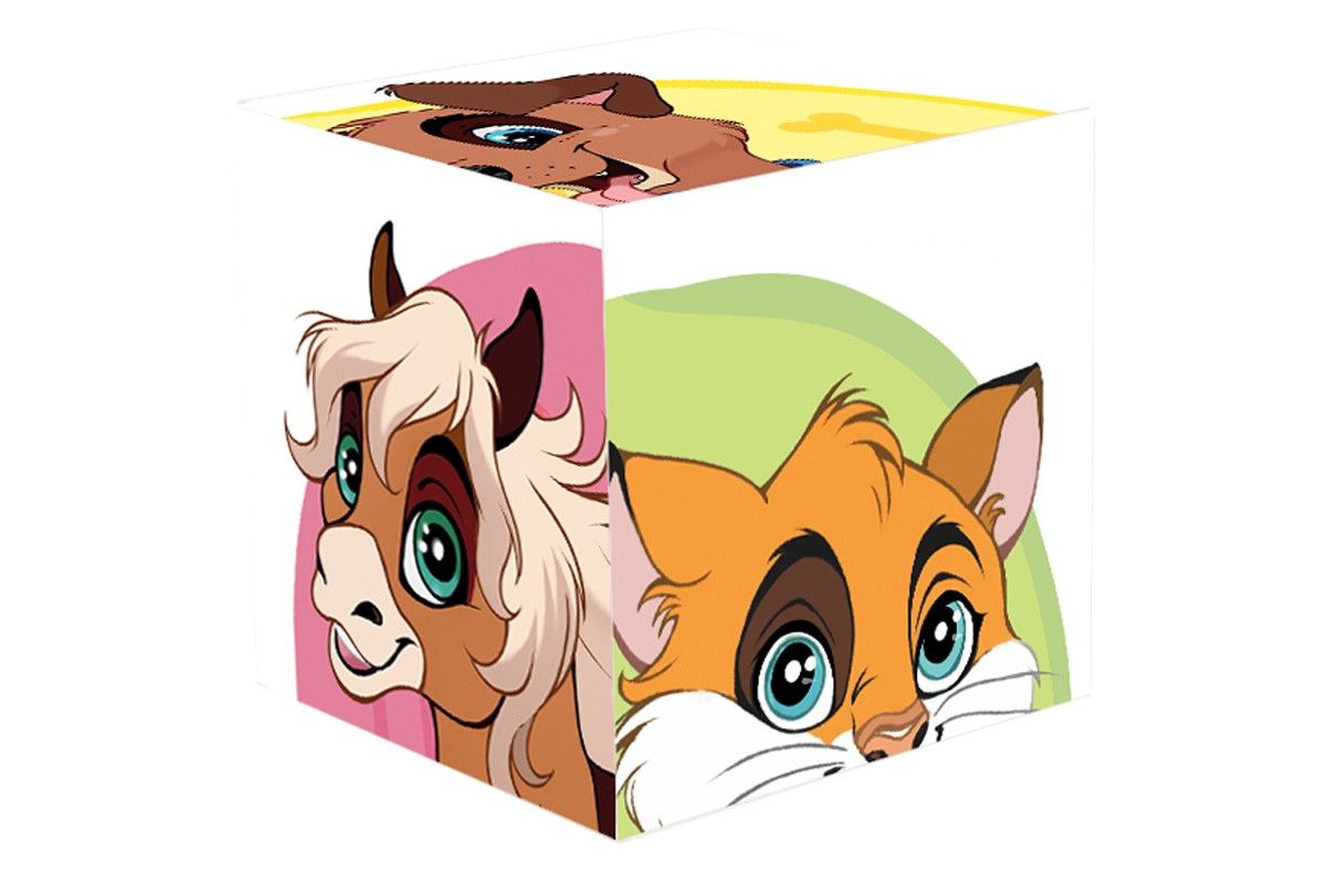 Кубики "Домашні тварини" (4 шт)  фото 3