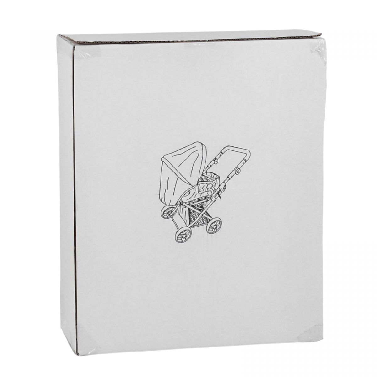 Коляска для ляльок, мікс принтів  фото 3