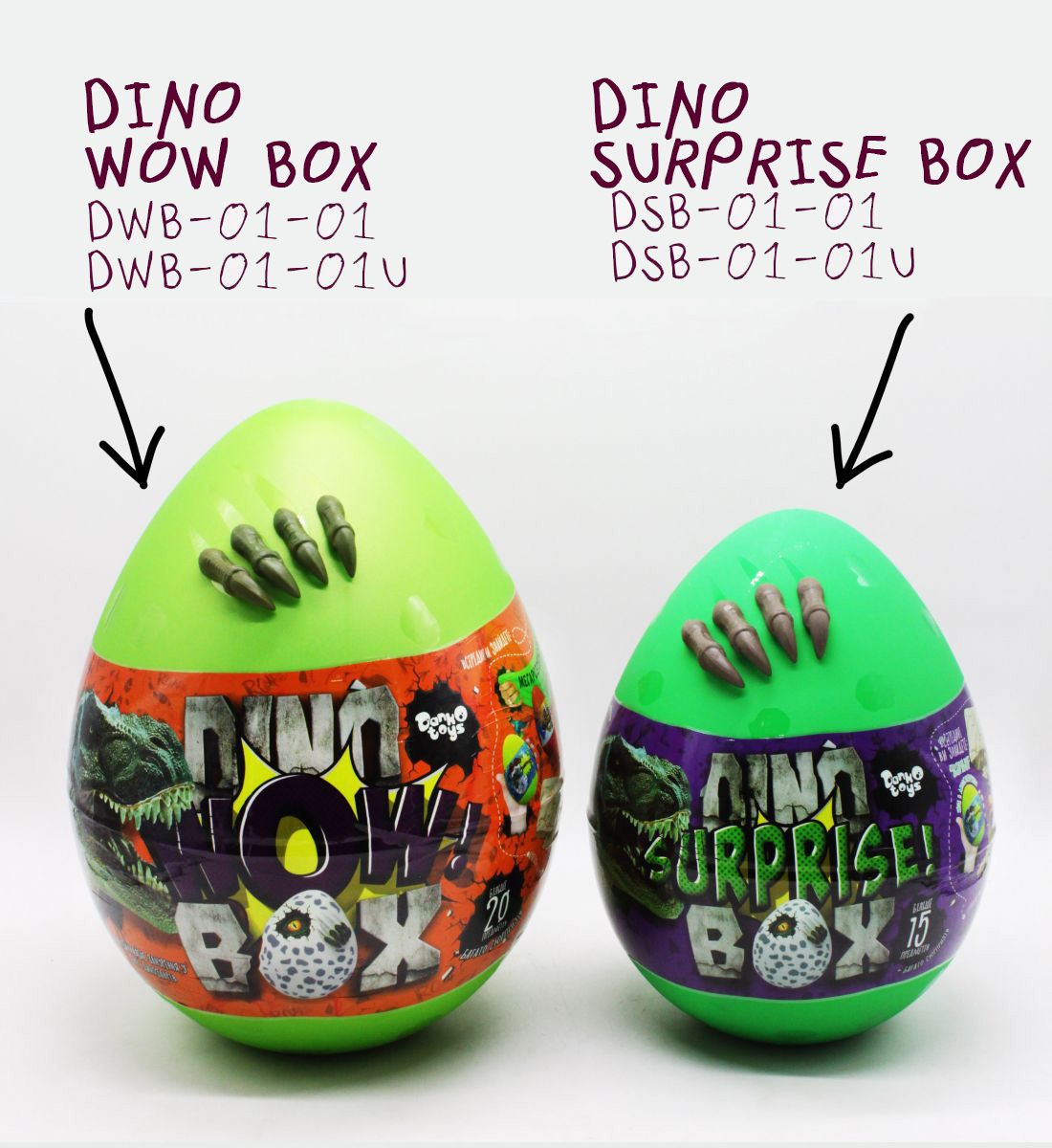 Іграшка-сюрприз "Dino WOW", рус (помаранчевий) Іграшка-сюрприз "Dino WOW", рус (помаранчевий)