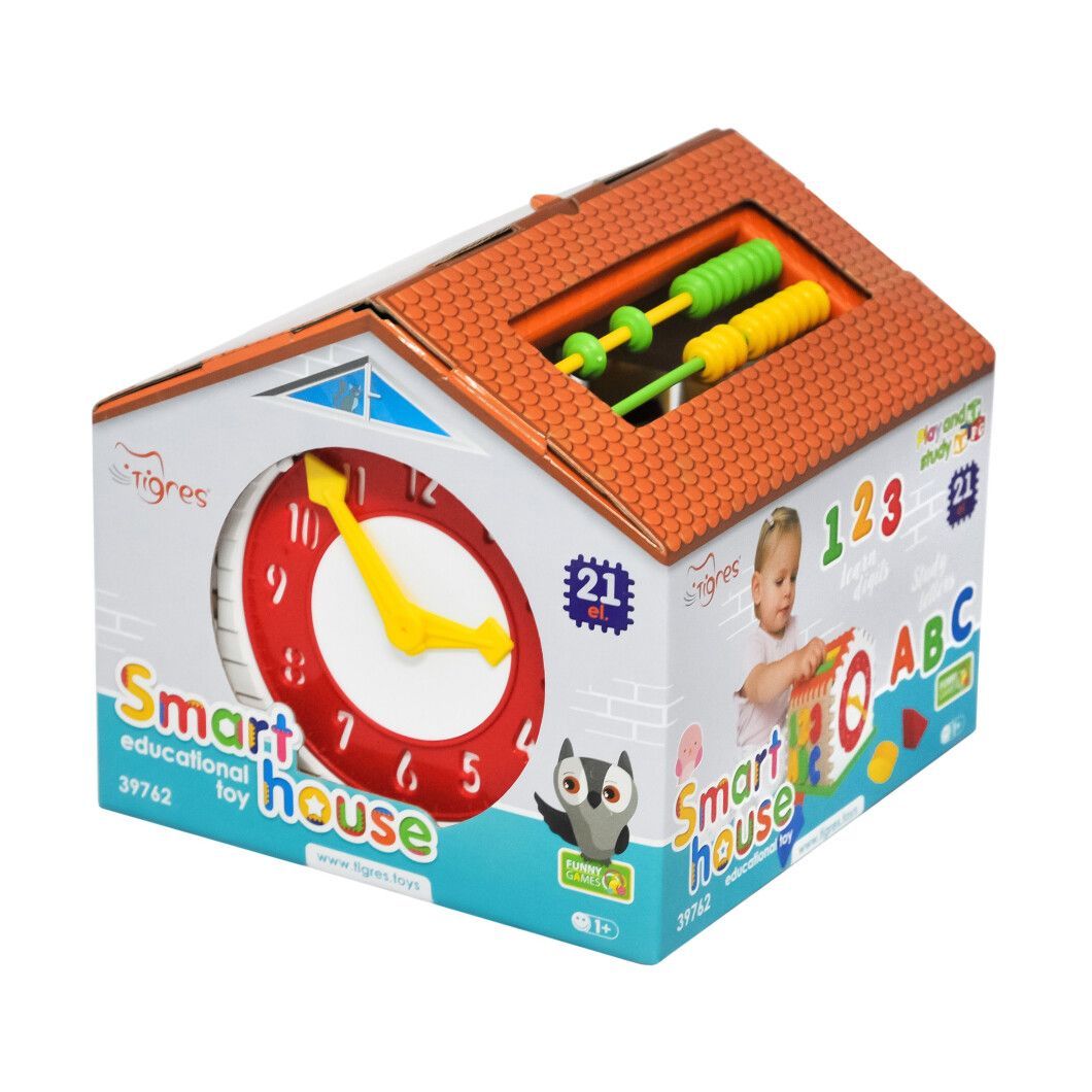 Іграшка-сортер "Smart house" 21 елемент